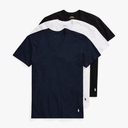 POLO Men's Slim Fit Cotton V-Neck Undershirt 2-Pack, Size Medium 