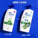Head & Shoulders Anti-Dandruff Shampoo and Conditioner with 1% Pyrithione Zinc, Tea Tree Oil 2-in-1, Tea Tree Shampoo with Cooling, Refreshed Scalp, 32.1 fl oz 