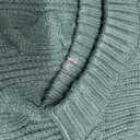 Okiwam Women's Oversized Sweaters Crewneck Cable Knit Pullover Casual Loose Fall Outfits Spring Fashion Clothes 2026 (Dark Green), Small