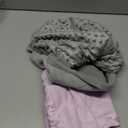 Fleece Newborn Sleep Sack Baby Swaddle,3-Way Adjustable Wearable Blanket,2 Pack Fleece Swaddling Sleeping Bag TOG 2.0 (Gray & Pink, 0-3 Months)