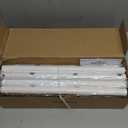 2 Pack White Curtain Rods for Windows 48 to 84 Inch, 1" Boho Decorative Drapery Rod with Twine Wrapped End Cap Finials, Adjustable Vintage Rustic Farmhouse Window Treatment Rods, Easy Install
