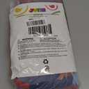 JOYIN 12 PCS Christmas Large Gift Bags with Handles 13.75" x 14", Non-Woven Tote Bag for Wrapping Xmas Party Favors, Reusable Grocery Bags, Party Supplies (Dark Blue + White)