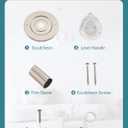 Shower Faucet Trim Kit Compatible with Moen Fit Chateau Valve Only, Pull-on Push-off Design Knob Handle, Brushed Nickel