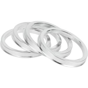 Hub Centric Rings, 71.6mm ID to 84.1mm OD Vehicle Wheel Hubrings Aluminum Alloy, 4 Pcs