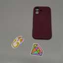 FireNova Magnetic for iPhone 17 Case, Compatible with MagSafe, [Integrated Silicone Camera Control Button] [Camera Protection] Anti-Scratch Microfiber Lining Phone Case, 6.3", Plum