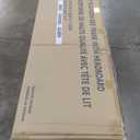 Bme Caden 15'' Bed Frame with Adjustable Headboard - Mid Century, Retro Style with Acacia Wood - No Box Spring Needed - Wood Slat Support - Easy Assembly (Caramel, Queen (U.S. Standard))