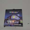 SUPERNIGHT RGB Strip Waterproof Black PCB, 16.4ft 5050 Color Changing Rope Lights for Bedroom, Christmas Day, Halloween Decoration (Not Include Remote Controller and Power Supply) (300 LEDs)