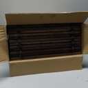 Amazer Wooden Garden Pathway, 12 FT Roll Out Straight Walkway, Widened Plank Non-Slip Outdoor Walkway Path with 8 Stakes, Garden Lawn Pavers for Outside Walkway Backyard Wedding Party Boardwalk, Brown