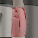 LitBear Heatless Curls Overnight, 2 Sizes of Soft Hair Rollers for Women with Bonnet to Sleep In, No Heat Hair Curlers Set with Scrunchies and Clips, for Long and Medium Hair (Pink)