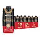 Optimum Nutrition Gold Standard Protein Shake, 24g Protein, Ready to Drink Protein Shakes, Gluten Free, Cafe Latte, 11 Fl Oz (Pack of 12) BB Date Jan 28 2026