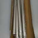 Brushed Nickel Shower Curtain Rod 31 to 80 Inch,1 Inch Diameter Adjustable Spring Tension Stainless Steel Telescoping Rod,Easy Install,No Rust