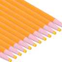 PATIKIL Peel-Off China Markers, 12 Pack Grease Wax Pencils Wood for Glass Garments Drawing Film Paper Vinyl Metal, Yellow