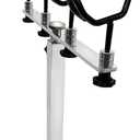 Made PVC Coated Fishing Rod Holder Aluminum Fishing Rod Bracket Sure Grip Pole Support for Boat, Ship, Yacht and More, Gifts for Water Sports Enthusiasts and Presents for Fishing Lovers