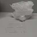 Acrylic Cocktail Napkin Holder for Table, Clear Beverage Napkin Holder Square Rectangle for Dinner, Kitchen, Bathroom, Restaurant, Bar (4 Pieces, 5.5 x 5.5 Inch)