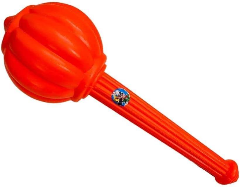 Hanuman ji Gadha items bajrangbali Puja item kihlona items indian items pack of 1 (Orange)