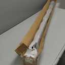 Suclain 4 Pcs Clip on Dust Mop Handle with Chuck 51.18 Inch Stainless Steel Flexible Maneuvering Mop Stick Replacement for Home Restaurant Kitchen Office Bathroom Wood Laminate Tile Floor Cleaning