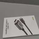 Acer USB C to HDMI Cable for Home Office 6.6FT (4K@60Hz), High-Speed Type C to HDMI 2.0 Braided Cord, Thunderbolt 4/3 Compatible with MacBook, iPhone 16/15 Pro/Max, iMac, iPad Pro, Galaxy S24, Surface