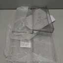 Spice Drawer Organizer, 4 Tier- 4 Pack Clear Acrylic Drawer Seasoning Organizer, Expandable From 11'' to 22'' Kitchen Spice Rack Organizers and Storage for Drawer (Jars not included)