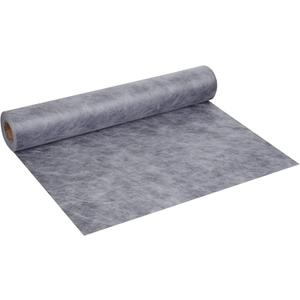 Waterproof Membrane, 3.3 ft x 43 ft Shower Membrane, Polyethylene, 10 mil, with 140 sq.ft Large Covering Area for Wall or Floor Tile Underlayment in Bathroom, Sauna, Steam Room, Gray