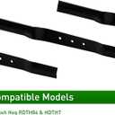50033779 Mower Blades Compatible with Bush Hog RDTH84 & HDTH7 Mower Models - 29" Replacement Mower Blade, 3 Pack