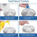 Jellyfish Lamp, Multi Color Changing Jellyfish Aquarium Lamp with 2 Light Modes 4 Speeds Control Mood Night Light for Home Office Bedroom Table,Gift for Kids Adults (Black)