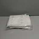 Short Curtains for Bedroom Bathroom Window,Sheer Taupe Boho Printed Patterned Linen Not Pinch Pleated Cafe Farmhouse Kitchen Curtains 45 Inch Length (34"W x 45"L (Pack of 2))