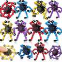 12PCS Transformable Fidget Spinners for Kids Adults,Deformable Chain DIY Robot Spinner Sensory for Boys Girls,Fidget Toys for Party Favors Birthday Gifts (12colors)