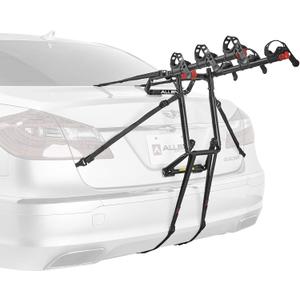 Allen Sports Premier 3-Bike Trunk Rack, Model S103 (Black and red)
