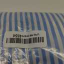 Women’s Button-Down Shirt – Blue and White Striped, Size M
