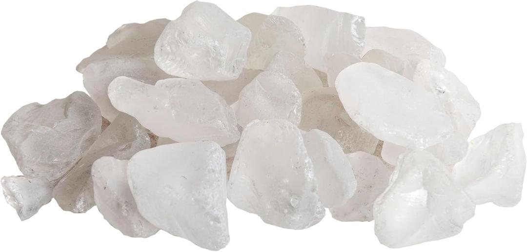 SuperMoss (24192) Sea Glass Vase Filler, 4 lb, Frosted White