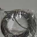 21338 Auto-Spin Replacement Cable for Ridgid - 1/4" x 30' Drain Snake Cable Compatible with K-45 Sink Machine, Professional Drain Auger for Kitchen Sinks, Tubs, Showers