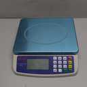 Large Digital Kitchen Scale 40kg/88lb Stainless Steel Price Computing Scale Counting Scale Deli Scale with LCD Display for Baking Bread Cooking Meat Prep Parts and Coins Adapter Included