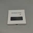 Girls Tank Tops Double Lined Crop Tops for Kids High Crew Neck Racerback Basic Sleeveless Dance Top for Girls (Medium, Black)