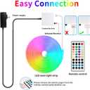 segrass 32.8ft LED neon Lights with Remote APP Control IP65 Waterproof Flexible Neon Strip Lights 24V RGB Rope Lights for Bedroom Room Outdoors Décor