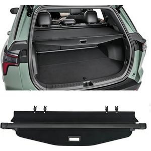 No Gap Cargo Cover for Chevy Equinox 2026 2025-2018 GMC Terrain car Accessories,PVC Leather Security Shade Shield Tonneau Cover Anti-Peeping Luggage Privacy Screen(Not Fit Equinox EV)