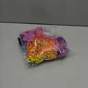 Lilly's Love Stuffed Animal Hammock | Corner Hanging Organizer, Toy Storage, Stuffed Animal Storage Net | Made From Quality Fishing Net, Holds 12lbs | 67"x47"x47" (Rainbow)