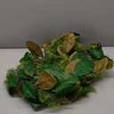 6 ft Realistic Magnolia Garland with Artificial Faux Cedar, Brown and Green Magnolia Leaf Garland Christmas Decorations for Mantle Fireplaces Stair Xmas Holiday Party Table Decor