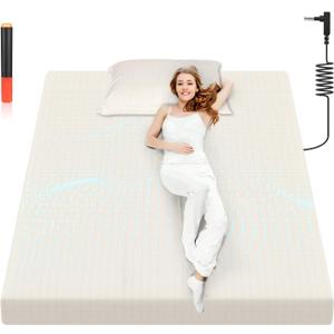 Grounding Sheets Queen Size | 75% Organic Cotton 25% Pure Silver Fiber for Improved Sleep| Earth Connected Durable Sheets | 15â€ Deep Pocket with Grounding Cord & Test Pen (White, (60.5 * 80 * 15inch))
