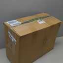 Juxdp Artificial Ferns Plants with Hanging Basket-2 Set for Outdoor Decoration,Fake Boston Fern Hanging Planters Faux Greenery UV Resistant for Front Porch Patio Garden Farmhouse Home Decor (Green)