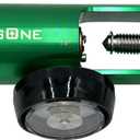 25LPM Oxygen Regulator CGA-870, Adjustable Flow 0-25 LPM - ASTM G175-03 - Aluminum/Brass, Max Inlet: 3000 PSI, Outlet: 50 PSI - Compact 1.38 inches X 4.65 inches