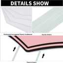 Aneco Waterproof 2026 Grad Yard Signs Plastic Graduation Yard Signs Party Outdoor Lawn Decorations 16 Inches Glitter Congrats Grad Lawn Sign with Stakes for Outdoor Party Garden Decor (Pink)