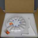 Daviky Pill Dispenser Daily, Large Pill Organizer with Wall-Mounted or Standing Use, 14 Days Pill Box, Push Button Design, Weekly Pill Organizer for Vitamin, Medicine.Supplement, Fish Oil (White)