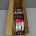 Stainless Steel Silver Metal Coat Hangers with Non Slip Notch - Ultra Thin Space Saving Wire Hangers, 30 Pack (16.5 Inch)