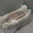 Woven Cotton Storage Baskets - 3-Pack Round Bins (10x10x7'') for Shelves, Closets & Bookcases | Durable Rope Organizers for Nursery, Baby, Toys, Easter & More (Oatmeal)