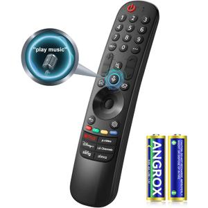 Voice Magic for LG-TV-Remote Control Replacement, for Magic Remote MR21 MR22 MR23 MR24GA with Battery, with Voice Recognition and Pointer Function