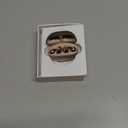 AULSTER Bluetooth 5.4 Clip-On Earphones with ENC Noise Cancellation, 8H Playtime, IPX4 Waterproof, Low Latency Game Mode for Sports, Running, Work and Gaming (Gold)