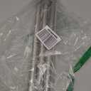 2 Pack Silver Tension Curtain Rod for Windows 28 to 48 Inch,7/8"Small Shower Curtain Rod for Bathroom,Pressure Spring Tension Curtain Rod No Drilling for Closet Doorway Kitchen