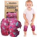 Simply Kids Toddler Knee Pads for Crawling Walking (2 Pairs) - Baby Knee Protector for Toddler, Infant, Girl, Boy, Crawler - Baby Knee Pads