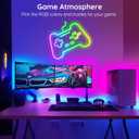 LETIANPAI 200Ft Neon Rope Lights,Flexible Led Rope Lights Control with App/Remote,Multiple Modes Music Sync Gaming RGB Led Neon Lights for Bedroom Outdoor (200FT/60M)
