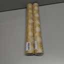 2 x CAKKVDE Vintage Christmas Wrapping Paper Roll - Kraft Gift Wrap with Jute Twine | 17 Inch x 49 Feet Durable Holiday Wrapping Paper for Gifts(White snowflakes)